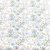 Lot de 8 tissus prédécoupés 100 % coton à imprimé floral rétro CraftsFabrics, idéal pour l'artisanat, le quilting, le patchwork et les projets de bricolage.